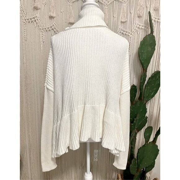 NWOT Free People Layer Cake Chunky Knit Sweater XS - Picture 5 of 7